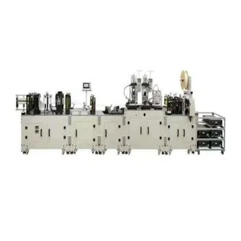 Máquina de fabricación de máscara plegable automática N95